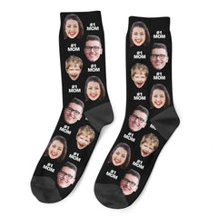 #1 Mom Socks