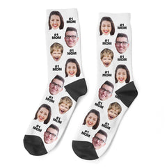 #1 Mom Socks