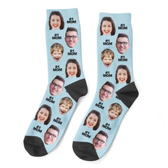#1 Mom Socks