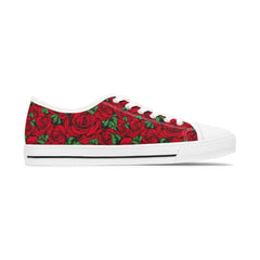 Floral Women's Low Top Shoes