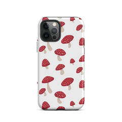 Red Mushrooms iPhone Case