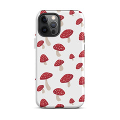 Red Mushrooms iPhone Case
