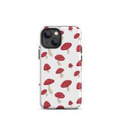Red Mushrooms iPhone Case