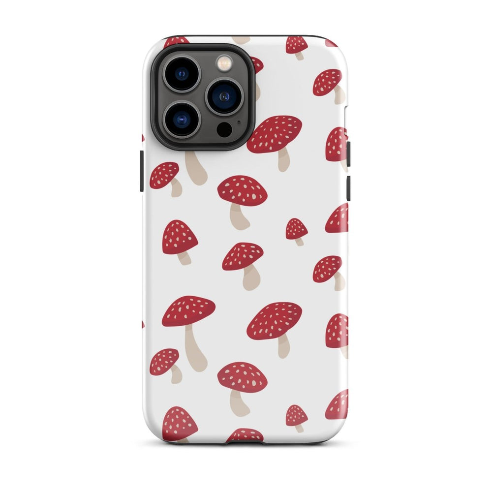 Red Mushrooms iPhone Case