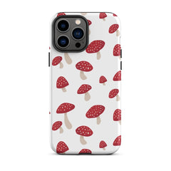 Red Mushrooms iPhone Case
