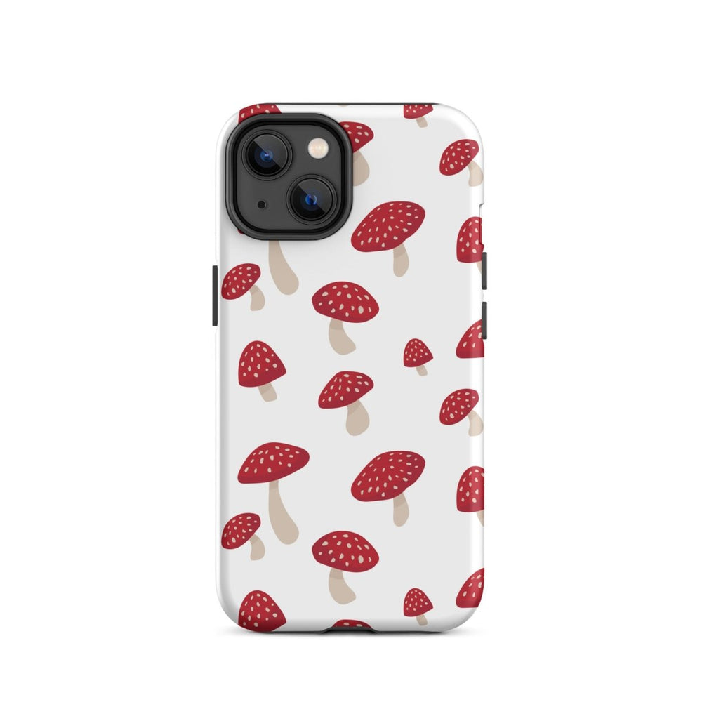 Red Mushrooms iPhone Case