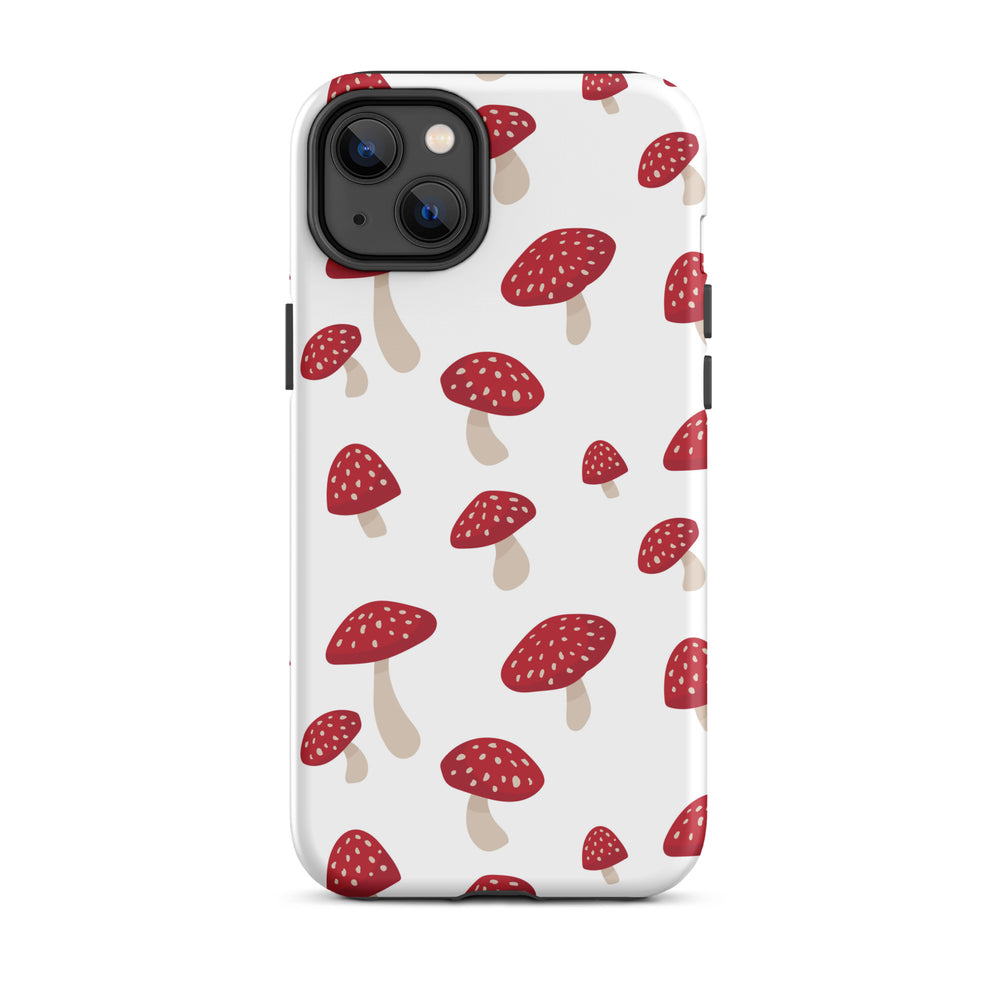 Red Mushrooms iPhone Case