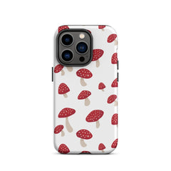 Red Mushrooms iPhone Case