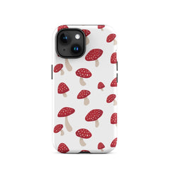 Red Mushrooms iPhone Case