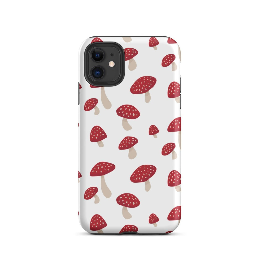 Red Mushrooms iPhone Case