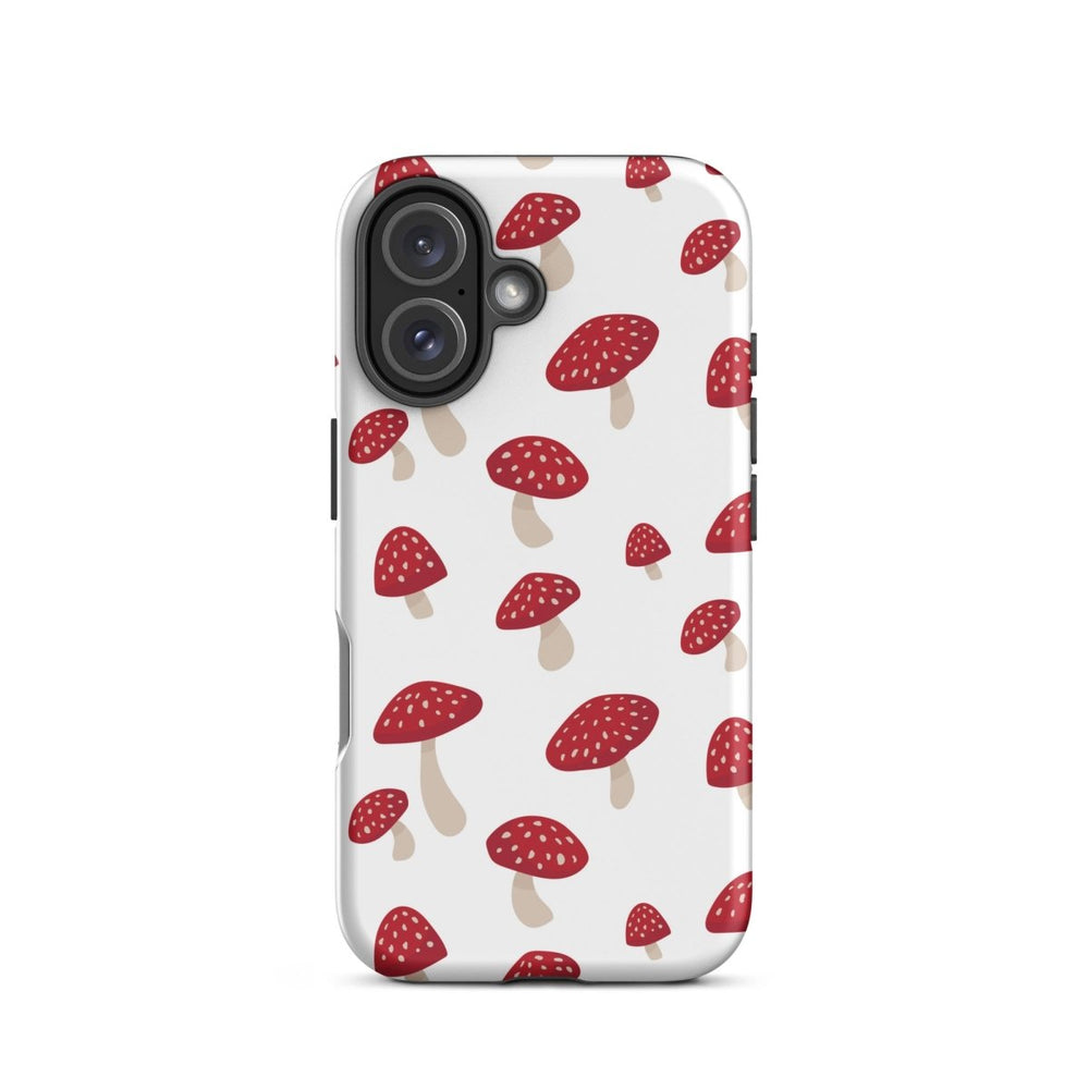 Red Mushrooms iPhone Case