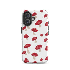 Red Mushrooms iPhone Case