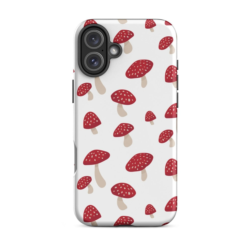 Red Mushrooms iPhone Case