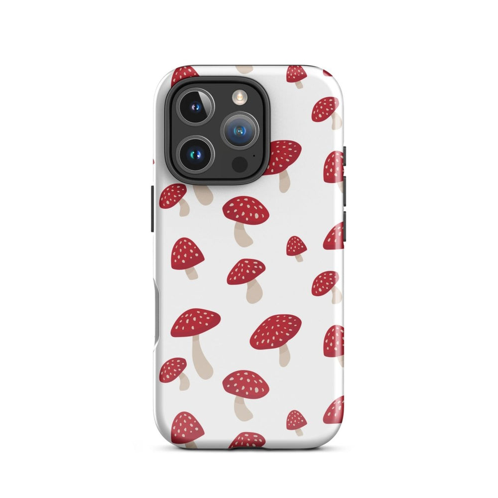 Red Mushrooms iPhone Case