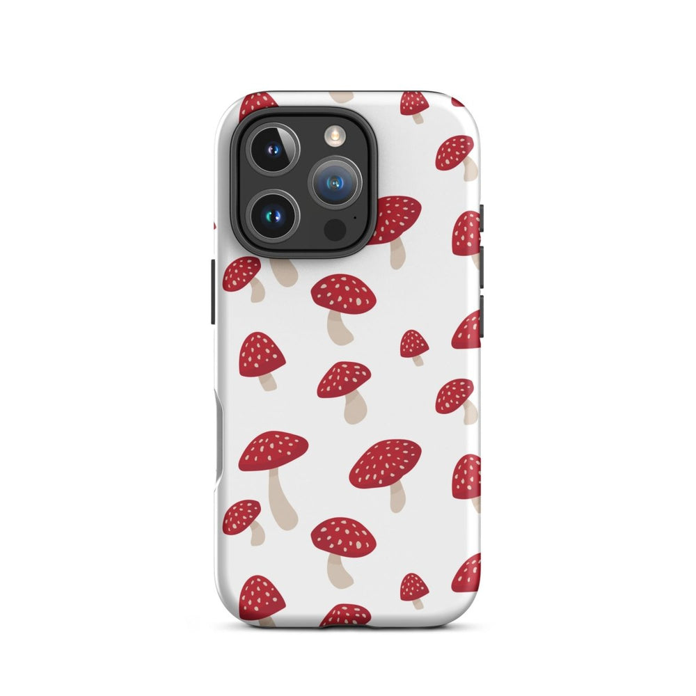 Red Mushrooms iPhone Case
