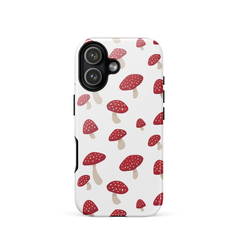 Red Mushrooms iPhone Case