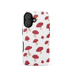 Red Mushrooms iPhone Case