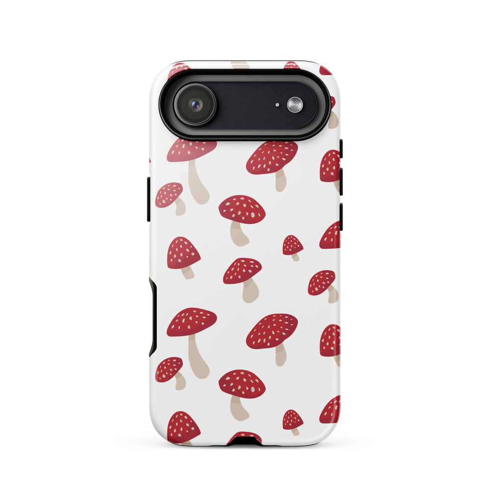 Red Mushrooms iPhone Case