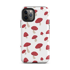 Red Mushrooms iPhone Case