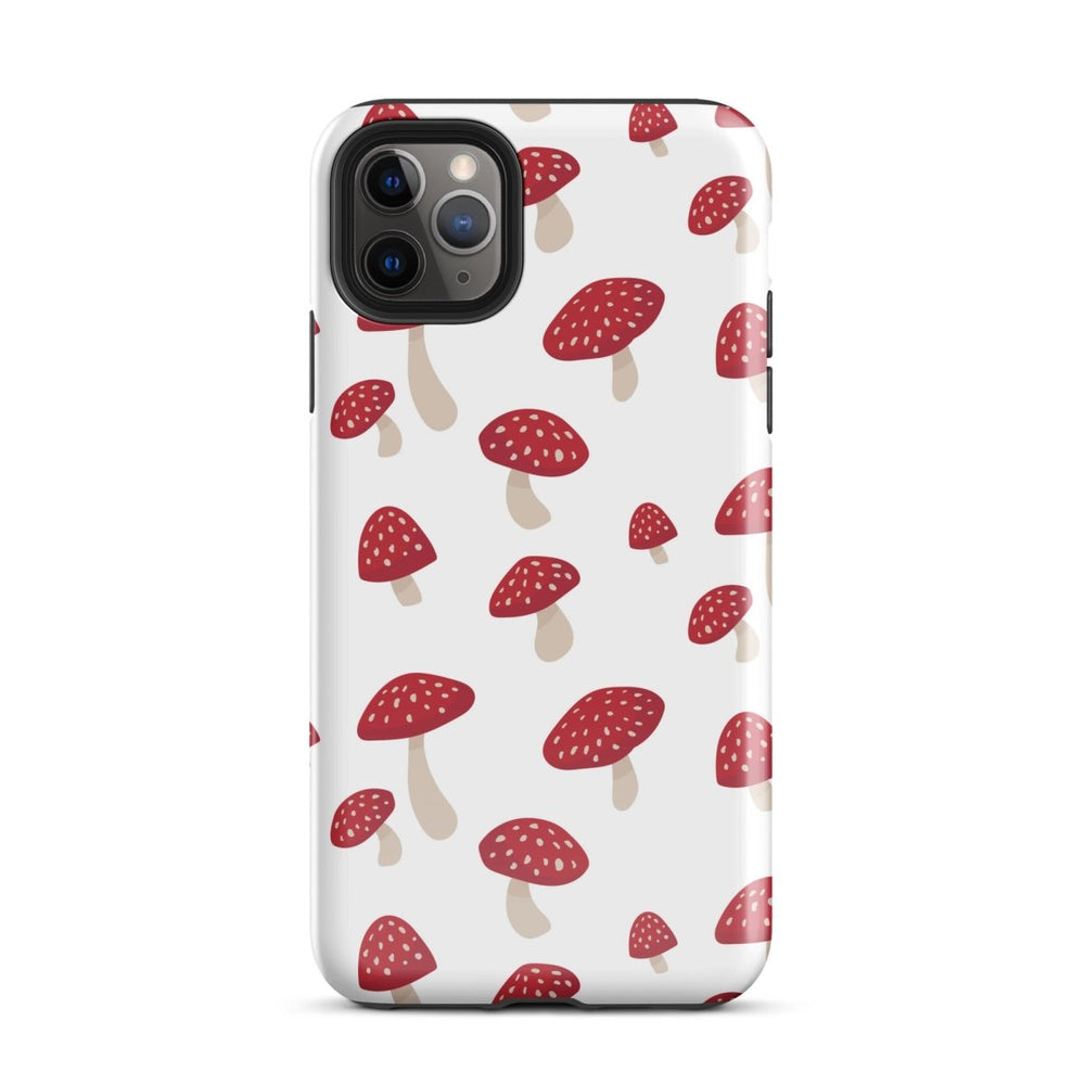 Red Mushrooms iPhone Case