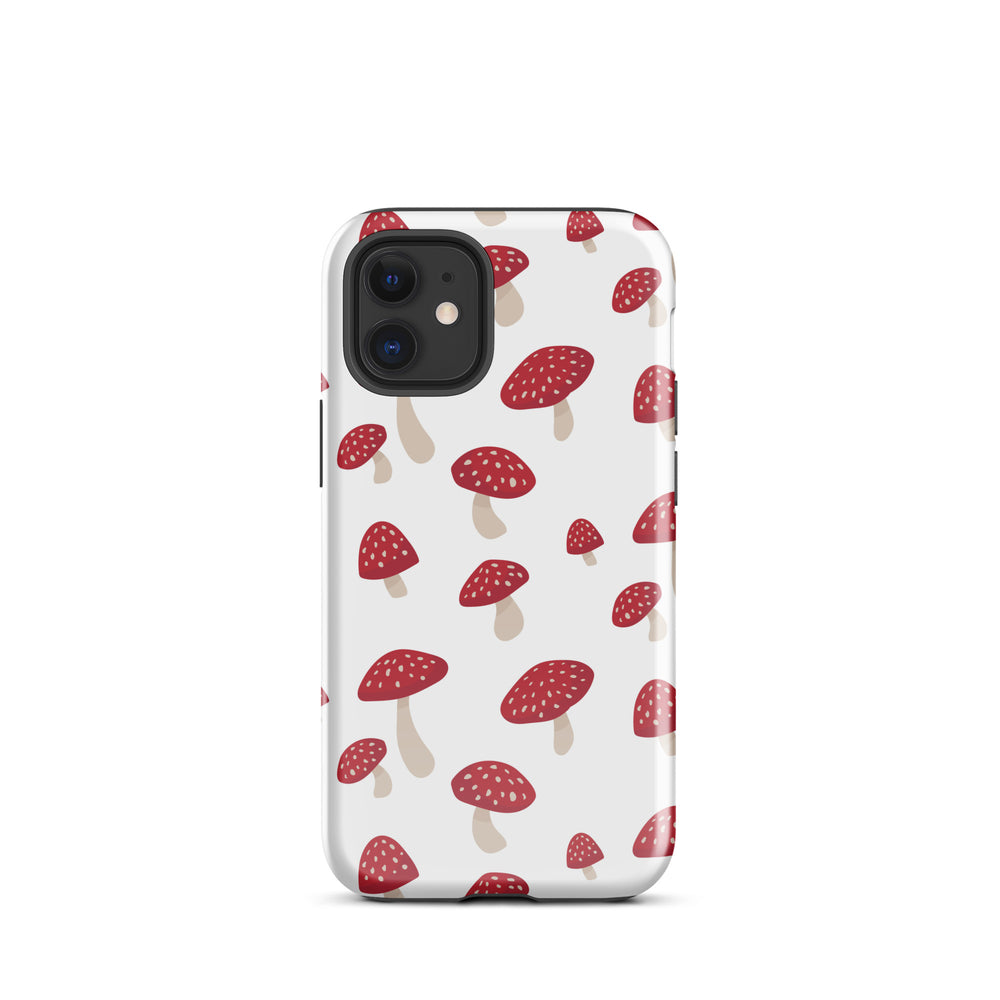 Red Mushrooms iPhone Case