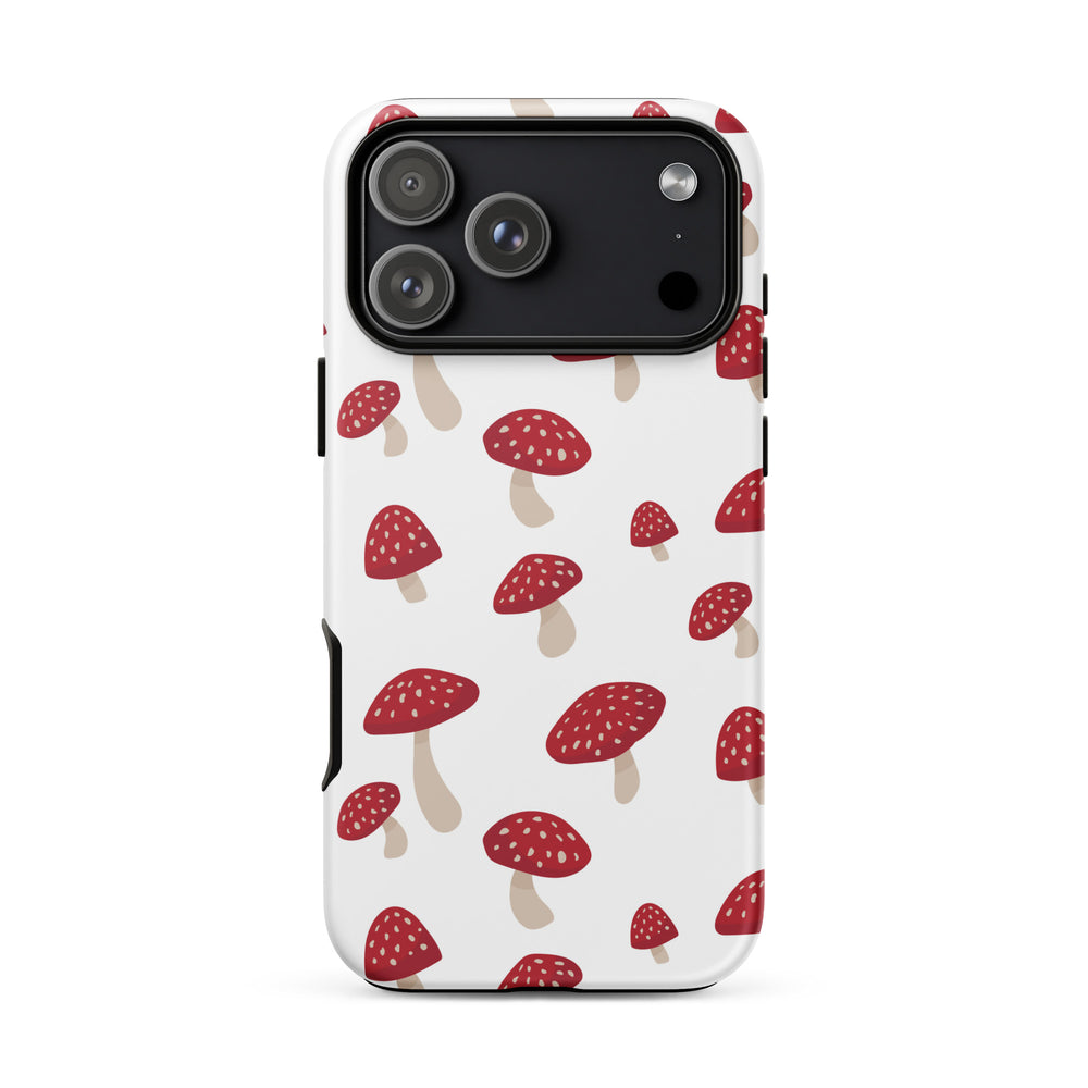 Red Mushrooms iPhone Case