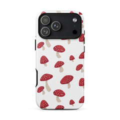 Red Mushrooms iPhone Case