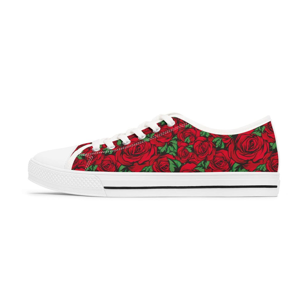 Floral Women's Low Top Shoes