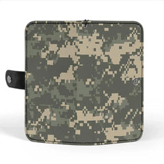 Camo Pattern Phone Wallet Case