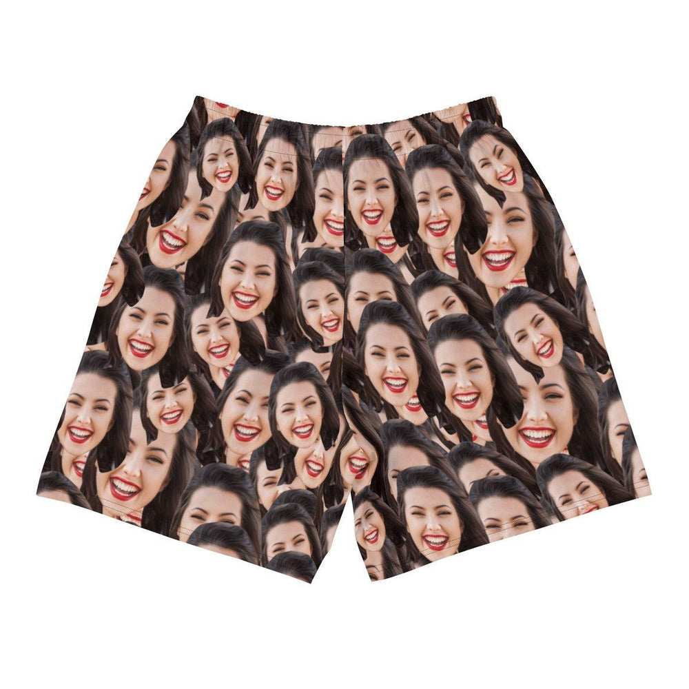 Crazy Faces Men's Athletic Shorts