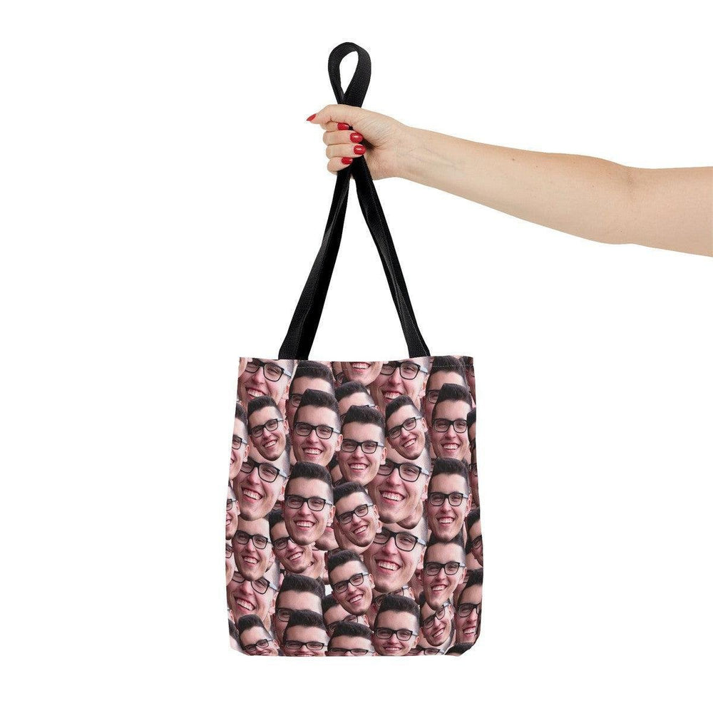 Crazy Faces Tote Bag