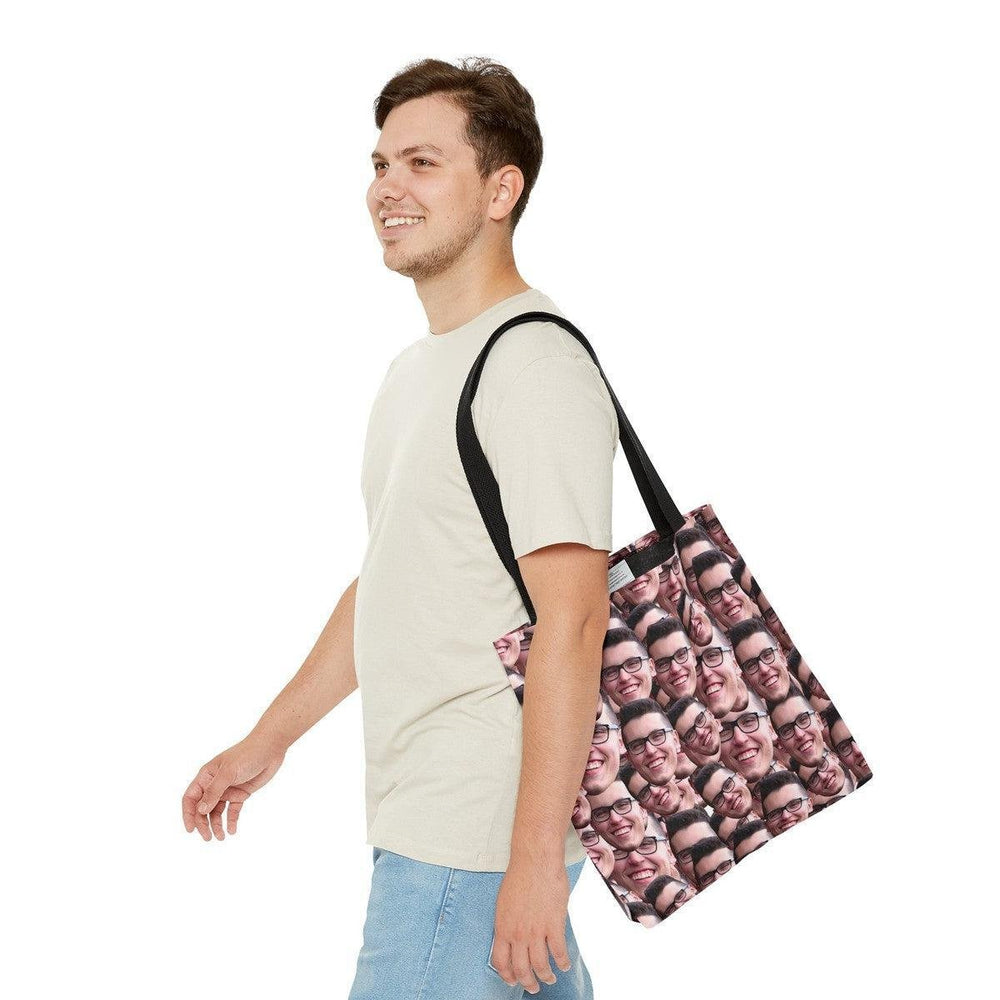 Crazy Faces Tote Bag