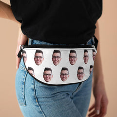 Custom Groomsmen Face Fanny Pack
