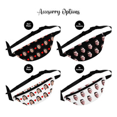 Custom Groomsmen Face Fanny Pack