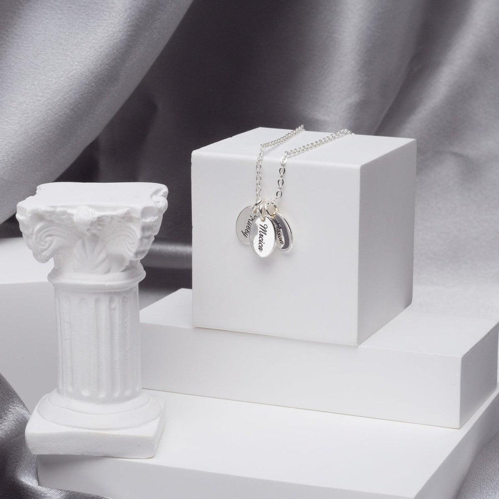 Custom Oval Disc Necklace