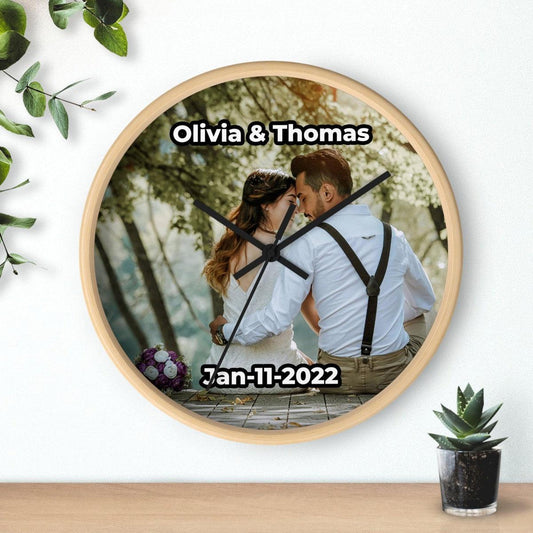 Custom Photo Wall Clock