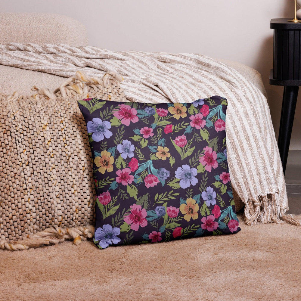 Floral Pattern Pillow