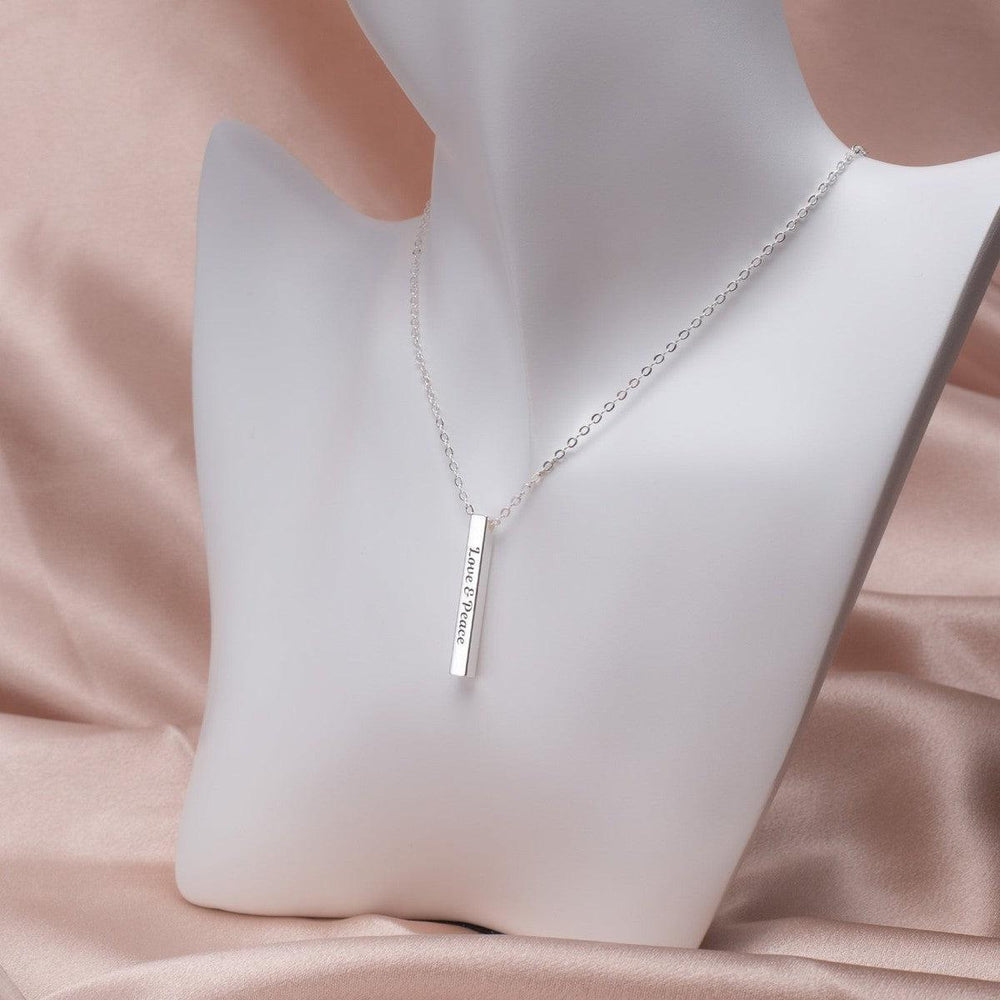 Personalized Classic Rectangle Pendant