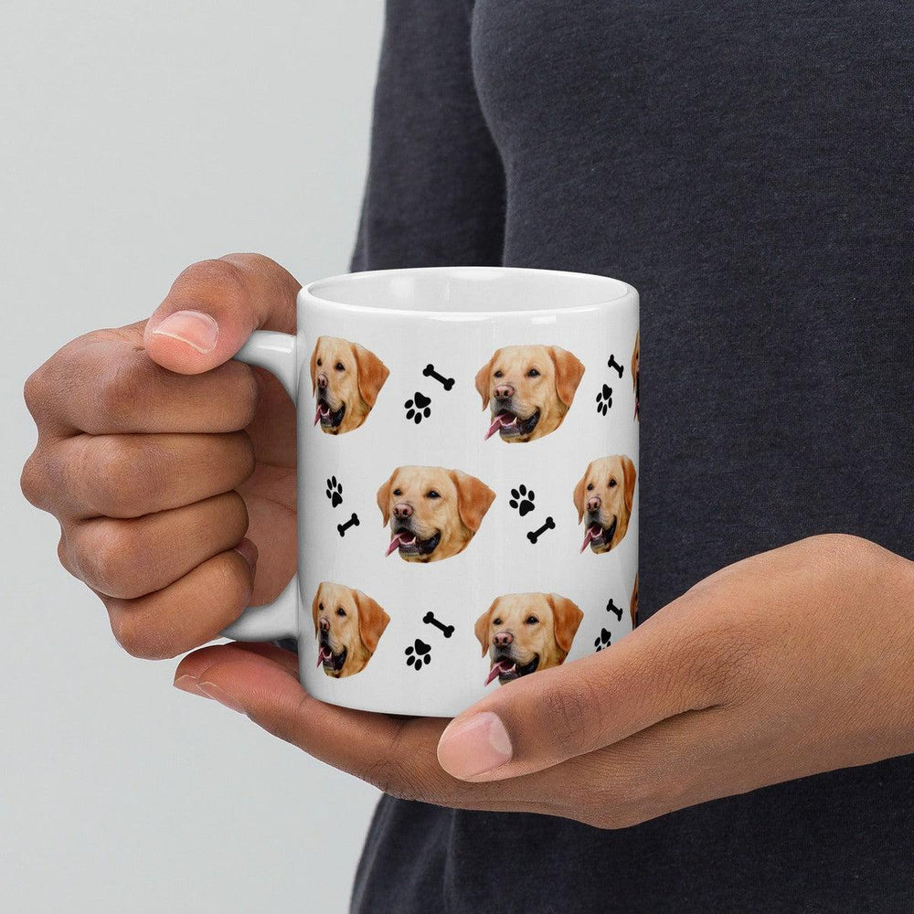 Personalized Dog Face Mug