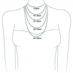 Personalized Heart Choker Necklace