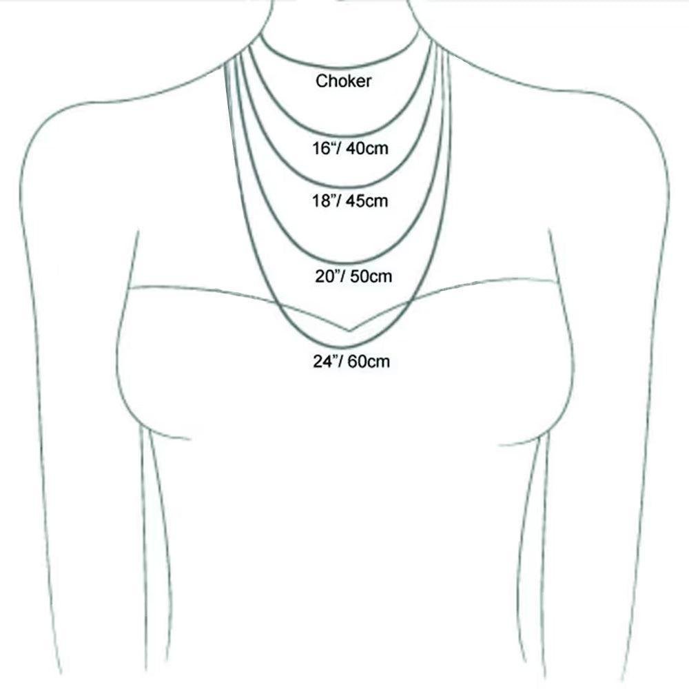 Personalized Tiny Disc Chain Choker