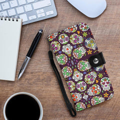 Sugar Skull Phone Wallet Case