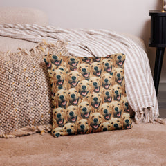 Custom Dog Faces Pillow