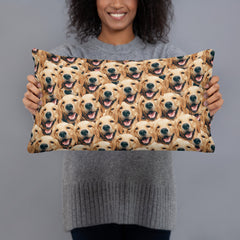 Custom Dog Faces Pillow