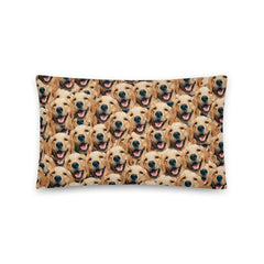 Custom Dog Faces Pillow