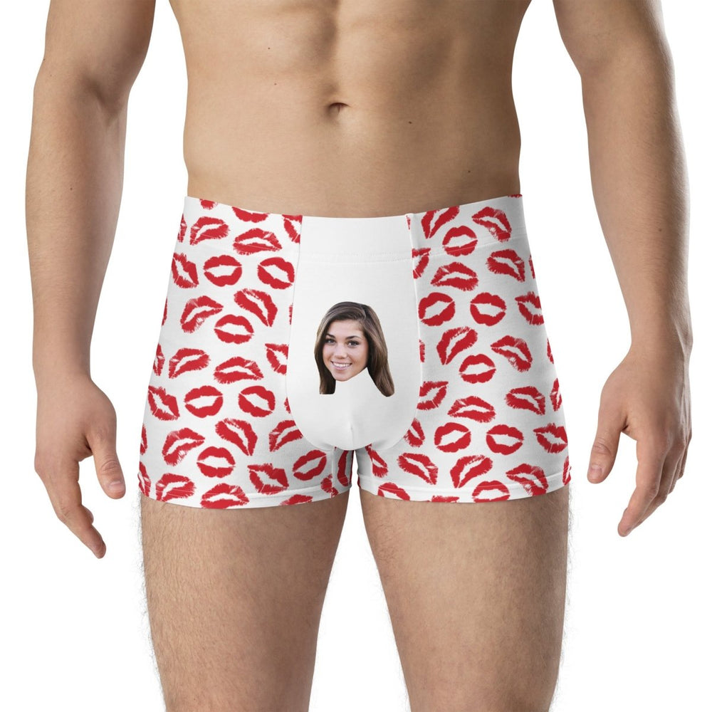 Custom Kiss Face Boxers