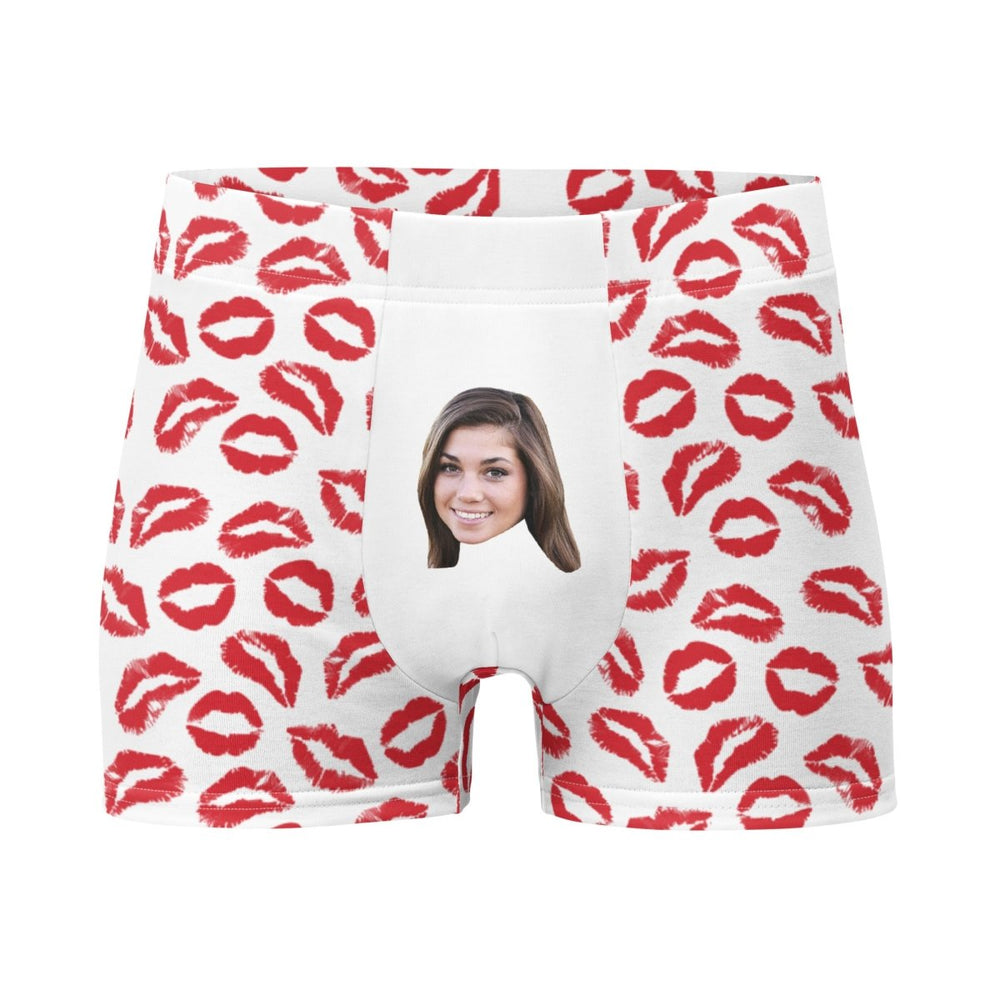 Custom Kiss Face Boxers