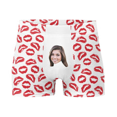 Custom Kiss Face Boxers