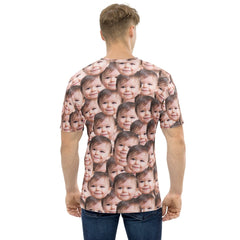 Custom Baby Face T-shirt For Parents