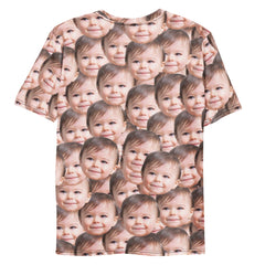 Custom Baby Face T-shirt For Parents